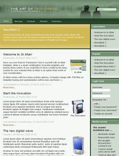 Joomla企业模板全攻略 精选模板产品参考与博客资讯